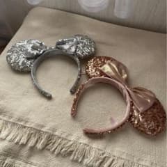 ディズニー スパンコールカチューシャ 2点セットのサムネイル