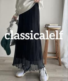 クラシカルエルフ　ランダム プリーツ 裾メロウ シャイニー シアースカートのサムネイル