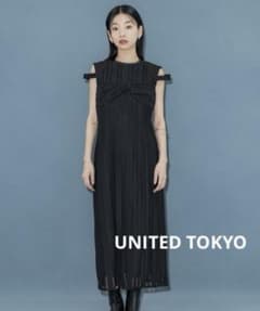 UNITED TOKYO ユナイテッドトウキョウ　レースワンピース　未使用 UNITED TOKYO ユナイテッドトウキョウ レースワンピース 黒 - メルカリ
