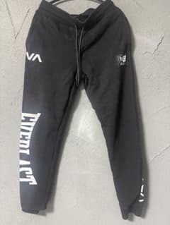 EVERLAST RVCA ブラック ジョガーパンツのサムネイル