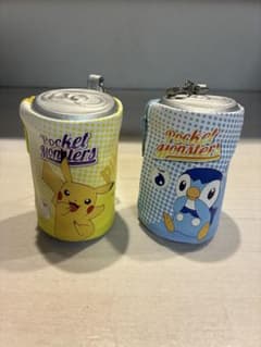 포켓 몬스터 피카츄 포차마 캔형 미니 파우치