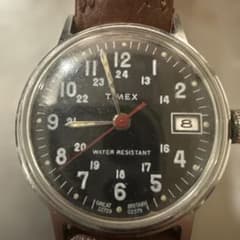 TIMEX ミリタリーウォッチ　70s 英国製　手巻き　稼働品