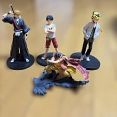 ワンピースルフィー等のフィギュア4点セットのサムネイル