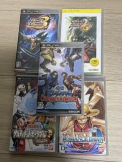 PSP 소프트 5 개 세트