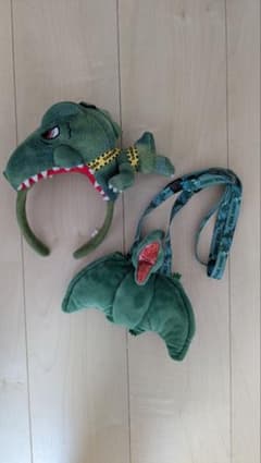 USJ 恐竜カチューシャ＆ショルダーバッグセットのサムネイル