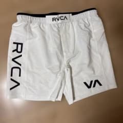 【新品】RVCA メンズ ショートパンツ Mサイズ　ホワイト