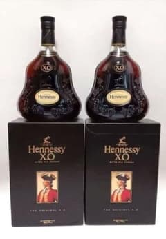 Hennessy XO エクストラオールドコニャック 2本セット ギフトボックス