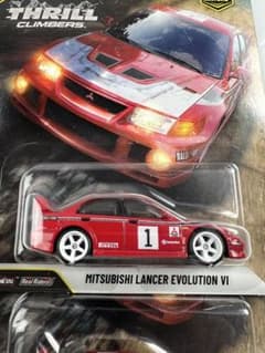 HW カーカルチャー 三菱 ランサー エボリューション VI スリルクライマーズ