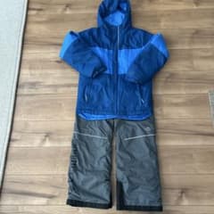 Columbia 子ども用スキーウェア 青/グレー - メルカリ