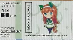 【でこぴん様専用】　ゲママ記念　ウマ券　3種のサムネイル