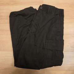 GU カーゴパンツ ブラック Lのサムネイル