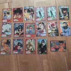 幽遊白書 カードダス キラカード 17枚セットのサムネイル