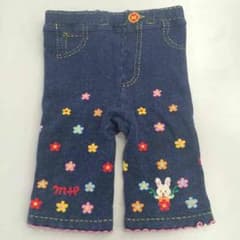 値下げ♡ミキハウス ニットパンツ 90のサムネイル