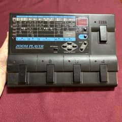 ジャンク品】ZOOM PLAYER 2020 ギターマルチエフェクター 日本製