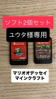 スーパーマリオオデッセイ & マインクラフト 2個セットのサムネイル