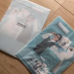 日立クリアファイルメモ帳セット新品未使用2セットのサムネイル