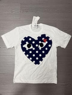 PLAY COMME des GARÇONS Tシャツ ドット ハート S - メルカリ