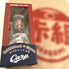 新品未開封 広島東洋カープ ボブルヘッドフィギュア 2026赤組 菊池涼介