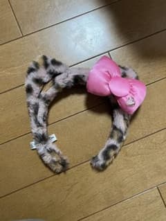 ユニバ カチューシャ キティちゃん ピンクのサムネイル