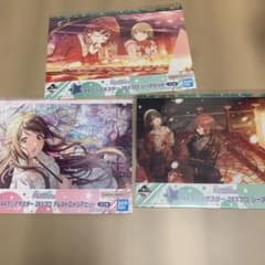 アイドルマスターシャイニーカラーズ 一番くじ　クリアポスター　3枚セット