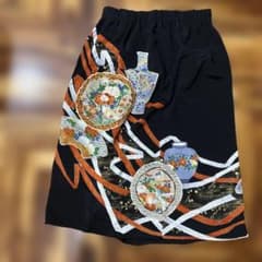 着物リメイク　留袖ゴムスカートのサムネイル