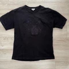 KENZO ブラック Tシャツ メンズ レディース兼用 ユニセックス　夏服のサムネイル