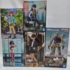 【未開封】ガンダム GQuuuuuuX フィギュア 5種セット マチュ ニャアン