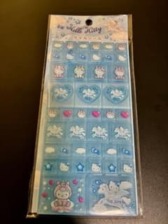 新品・正規品　ハローキティ ユニコーン　タイルシールのサムネイル