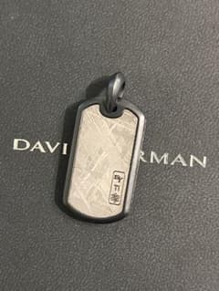 David Yurman Meteorite dog tag ペンダントトップのサムネイル