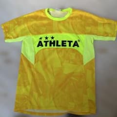 ATHLETA イエロー メッシュシャツ Mのサムネイル