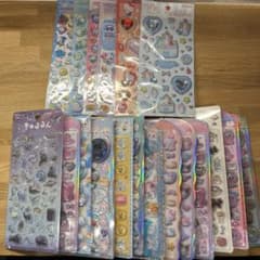 サンリオ他 立体シール まとめ売りのサムネイル