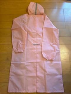 キッズ レインコート ピンク 150cm 収納袋付きのサムネイル