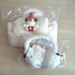 新品タグ付】ディズニー リルリンリン マフラー イヤーマフ 2点セット
