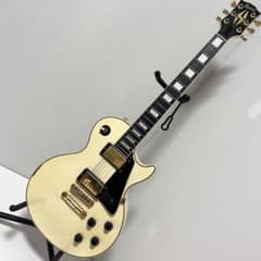 Burny RLC-60 70 レスポールカスタムタイプ アイボリー ゴールド Burny RLC-60 70 レスポールカスタムタイプ アイボリー ゴールド