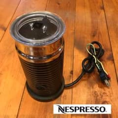 【美品】ネスプレッソ エアロチーノ3 Nespresso ブラック 日本正規品のサムネイル