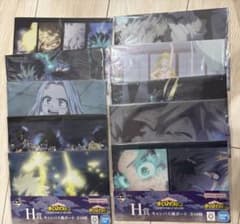 一番くじ 僕のヒーローアカデミア H賞 キャンバス風ボード 10種のサムネイル