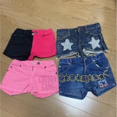 デニムショートパンツ4点setのサムネイル
