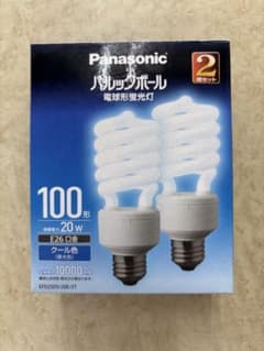 Panasonic パルックボール 100形 クール色 2個セットのサムネイル