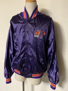 PHOENIX SUNS スタジャン 紫 サテン USA製 ビンテージ - メルカリ
