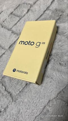 moto g05 【未開封】のサムネイル