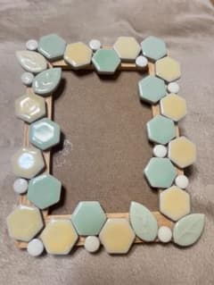 タイル装飾フォトフレーム【ハンドメイド】のサムネイル