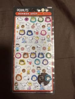 m*e様 ボンボンドロップシール　スヌーピーのサムネイル