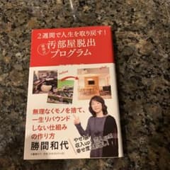 2週間で人生を取り戻す! 勝間式 汚部屋脱出プログラムのサムネイル