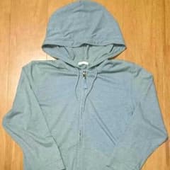 GU薄手七分袖パーカー  COLOR グレーのサムネイル
