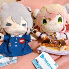 ホロライブプロダクション　パペットぬいぐるみ 桃鈴ねね　獅白ぼたん　マスコット