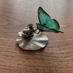 フェアリーオーナメント 妖精とカエルのオブジェ 蝶の羽 - メルカリ