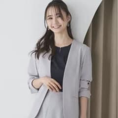 スマートビューティストレッチ ノーカラージャケットのサムネイル