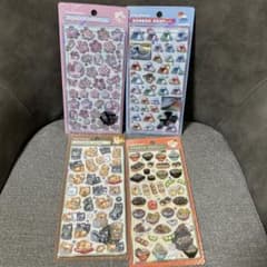 正規品　和柄　BONBON DROP シール 4点セットのサムネイル