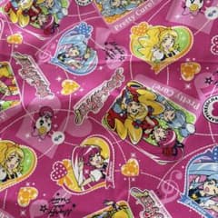プリキュアキャラクター生地 はぎれ（ハピネスチャージプリキュア」のサムネイル