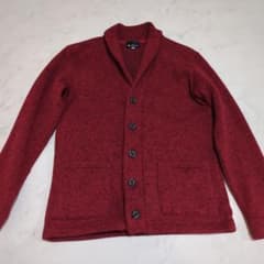 THE SHOP TK ショールカラー ニットカーディガンのサムネイル